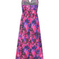 Full Size Twisted Printed V-Neck Cami Dress