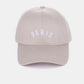 Zenana Embroidered City Baseball Cap