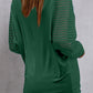 LUCKY Full Size V-Neck Raglan Sleeve Blouse