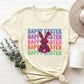 HAPPY EASTER Round Neck Short Sleeve T-Shirt