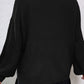 Floral Applique Drop Shoulder Open Front Cardigan
