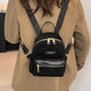 Suede Adjustable Strap Backpack Bag