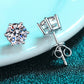 Adored Moissanite Stud Earrings
