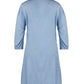 Full Size V-Neck Half Sleeve Mini Dress