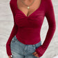 Jenna Twisted Long Sleeve T-Shirt