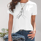 Full Size Graphic Round Neck Short Sleeve T-Shirt