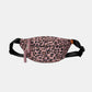 Leopard Nylon Crossbody Bag
