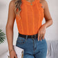 Cable-Knit Round Neck Vest