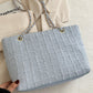 Polyester Texture Chain Tote bag