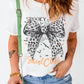 Full Size Graphic Round Neck Short Sleeve T-Shirt