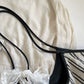 Striped Canvas Tote Bag