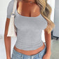 Devine Scoop Neck Short Sleeve T-Shirt