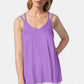 Basic Bae Bamboo Scoop Neck Double Spaghetti Straps Cami