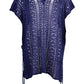 Cutout V-Neck Cover-Up with Tassel