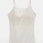 Full Size Scoop Neck Adjustable Strap Cami