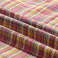 Mulit-Color Plaid Round Neck Long Sleeve Blouse