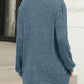 Full Size Pocketed Round Neck Long Sleeve T-Shirt