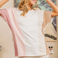BiBi Color Block Short Sleeve T-Shirt - Brand BiBi