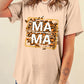 Full Size MAMA Round Neck Short Sleeve T-Shirt