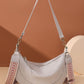 PU Leather Removable Strap Crossbody Bag