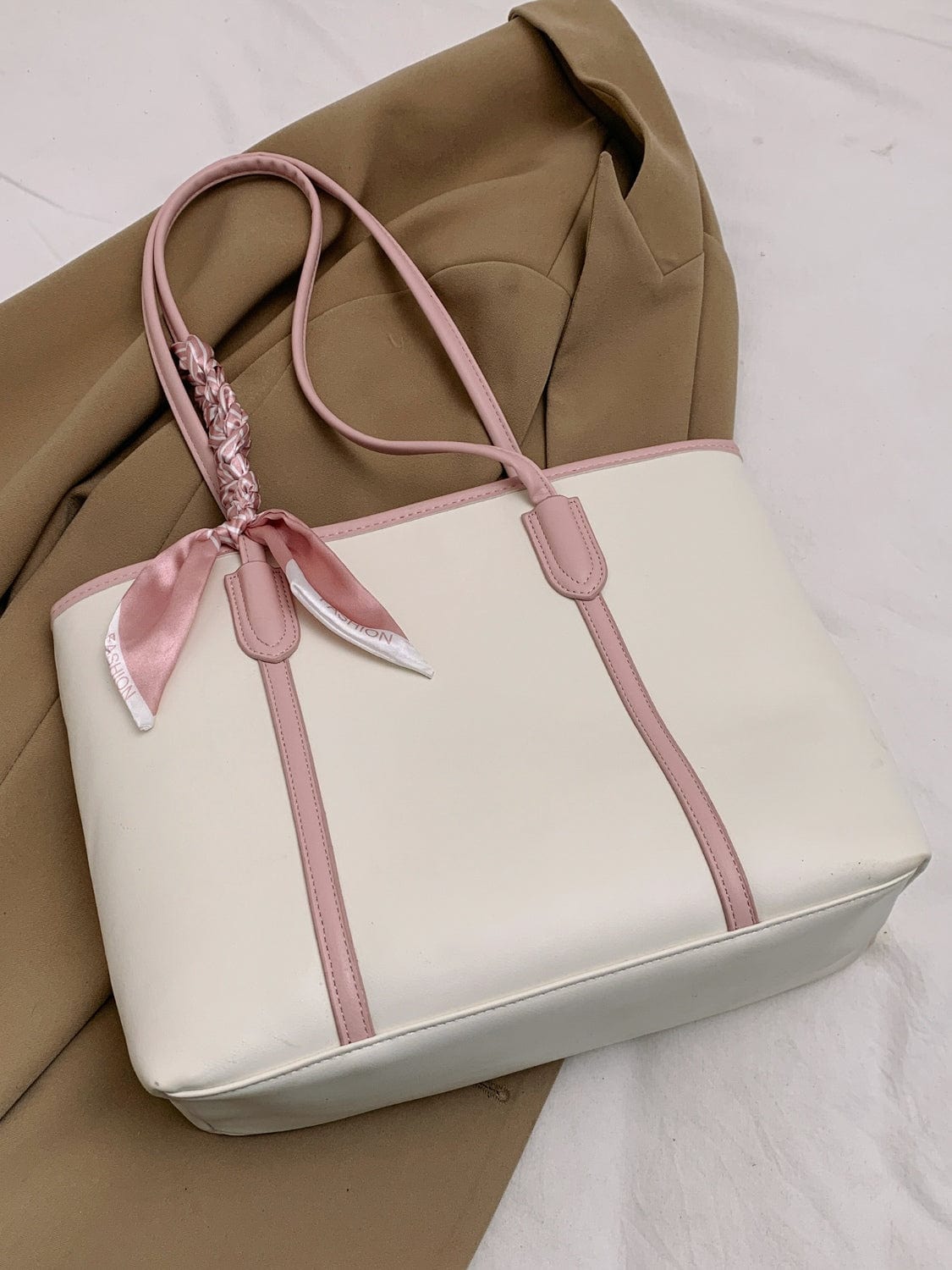 Lily & Luna PU Leather Tote Bag