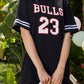 Letter Graphic Round Neck Half Sleeve T-Shirt