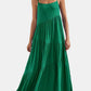 Full Size Ruched Tiered Spaghetti Strap Dress