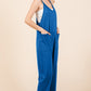 Culture Code Full Size Sleeveless Jumpsuit with Pockets