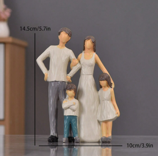 Willowtree Small Family Themed Resin Decor Sculpture Figurine