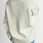 Round Neck Dropped Shoulder Long Sleeve Sweater