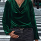 Lovelet Cowl Neck Long Sleeve Blouse