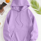 Drawstring Dropped Shoulder Hoodie