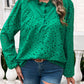 Devine Frill Round Neck Long Sleeve Shirt