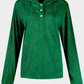 Textured Long Sleeve Hoodie