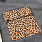 Leopard Button Up Drop Shoulder Jacket