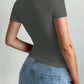 Round Neck Short Sleeve T-Shirt