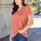 Basic Bae Bamboo Full Size V-Neck Short Sleeve T-Shirt