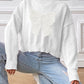 Bow Turtleneck Long Sleeve Sweater