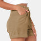 Full Size High Waist Shorts with Pockets