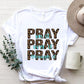 Letter Graphic Round Neck Short Sleeve T-Shirt