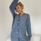 Pocketed V-Neck Button Up Cardigan