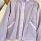 Double Take Snap Down Contrast Fleece Jacket with Pockets