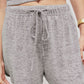 Quarter Button Sleeveless Top and Drawstring Shorts Lounge Set