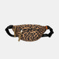 Leopard Nylon Crossbody Bag