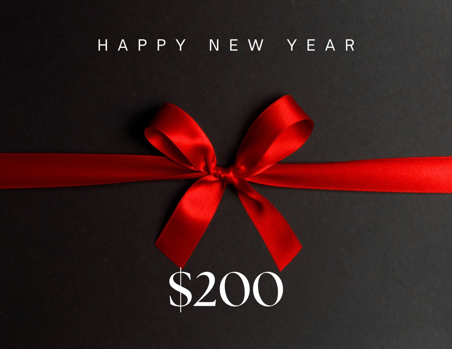 New Years Gift Card