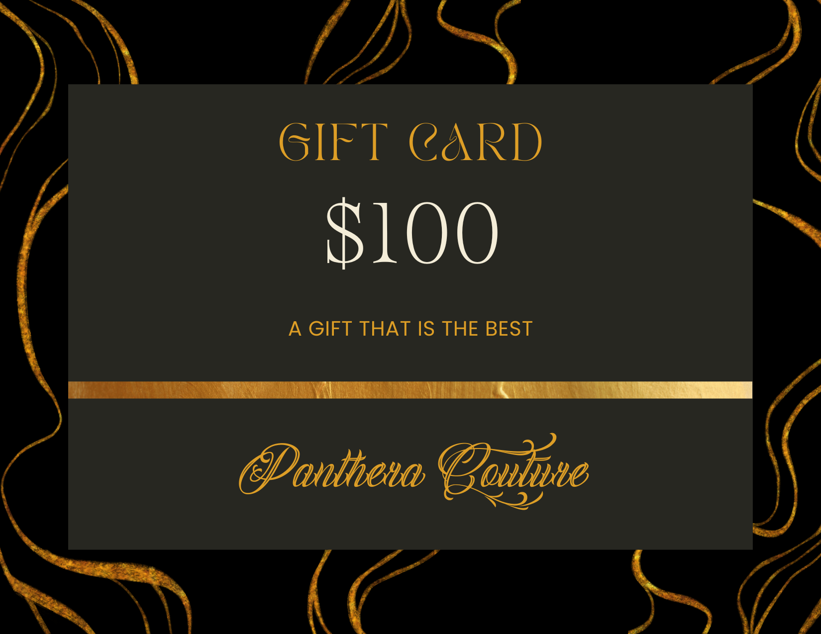 Panthera Couture Gift Card  *