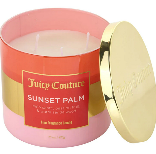 Juicy Couture Sunset Palm Candle 14.5 oz by Juicy Couture