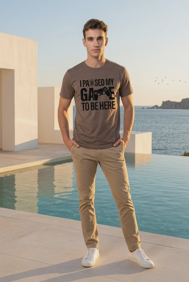 Men's Paused My Game Tee