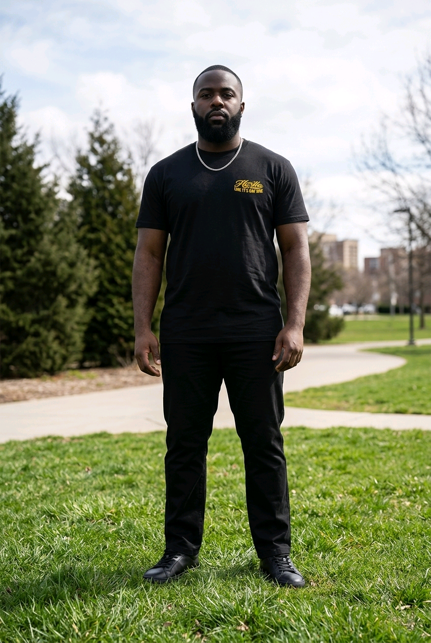 Hustle For Success Print Tee