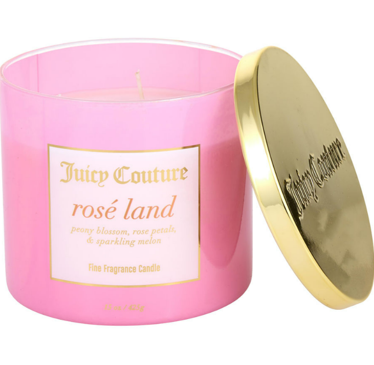 Juicy Couture Rose Land Candle 14.5 oz by Juicy Couture